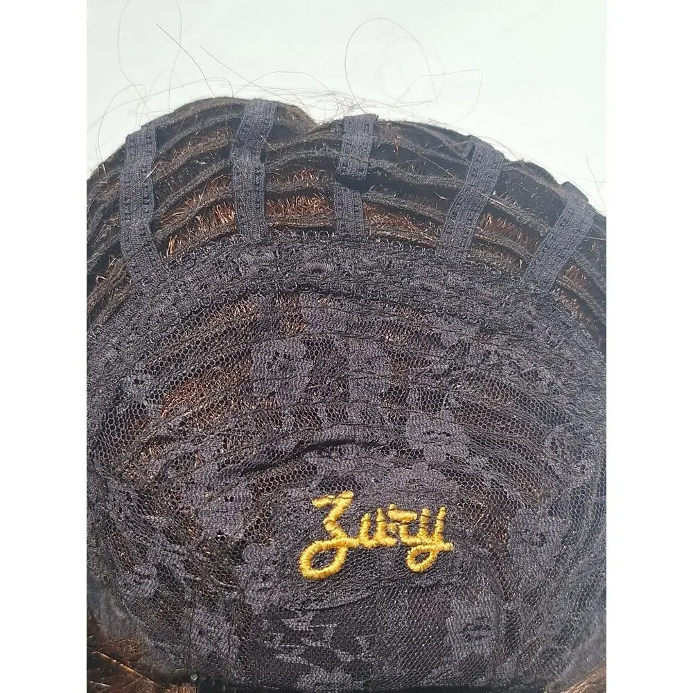 Zury Auburn Cinnamon Brown Wavy Shoulder Length Synthetic Wig Average Cap